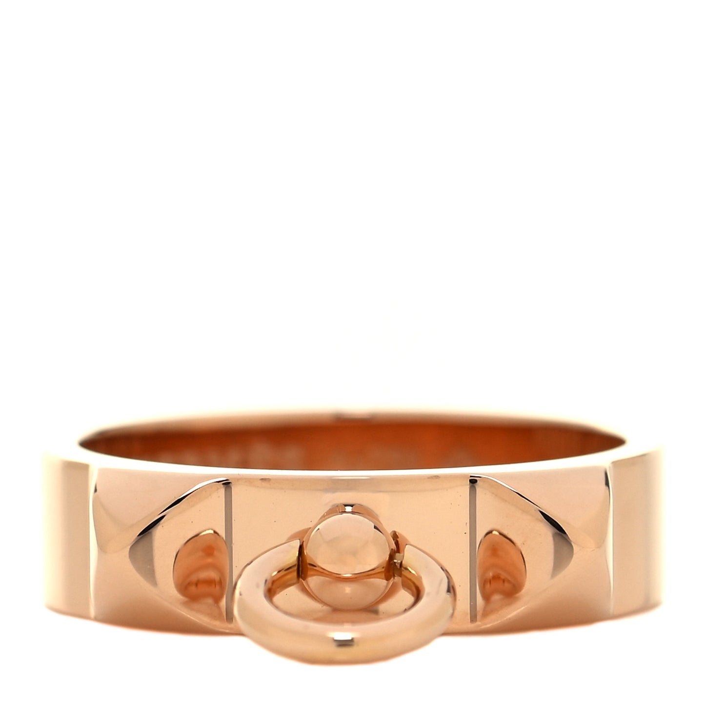 18K Rose Gold PM Collier De Chien Ring 53 6.25