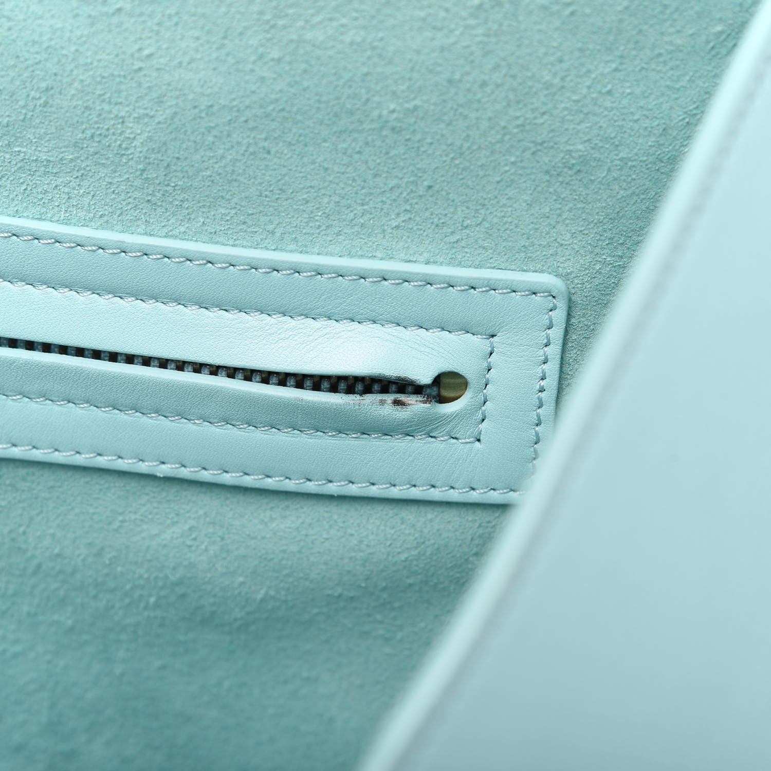 Celine Supple Calfskin Medium Phantom Luggage Azur 11 of 16