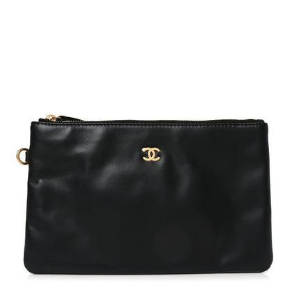 Chanel Shiny Calfskin Chanel 22 Removable Pouch Black 1 of 5