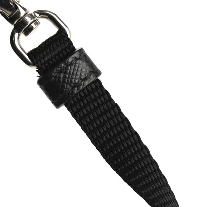 Prada Saffiano Racing Logo Patch Mini Bag Black 13 of 17