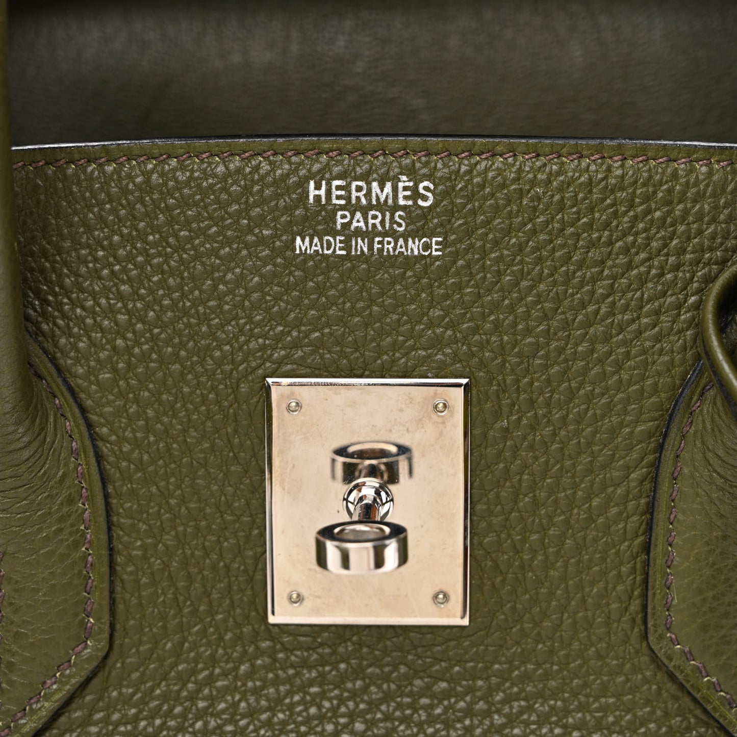 Togo Chevre Mysore Bi-Color Birkin 35 Vert Veronese Vert Anis