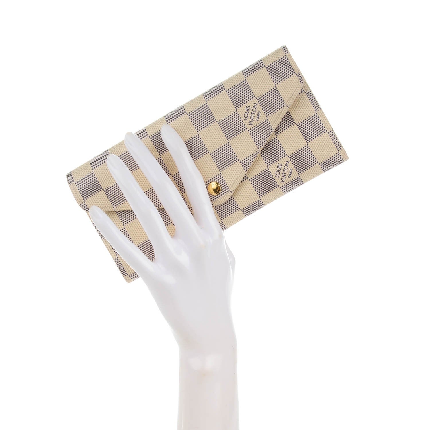 Louis Vuitton Damier Azur Josephine Wallet 2 of 7