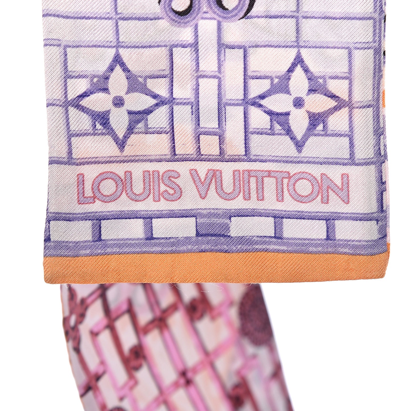 Silk Monogram Paradis Bandeau