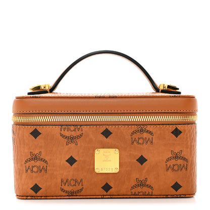MCM Visetos Rockstar Vanity Case Cognac 1 of 7