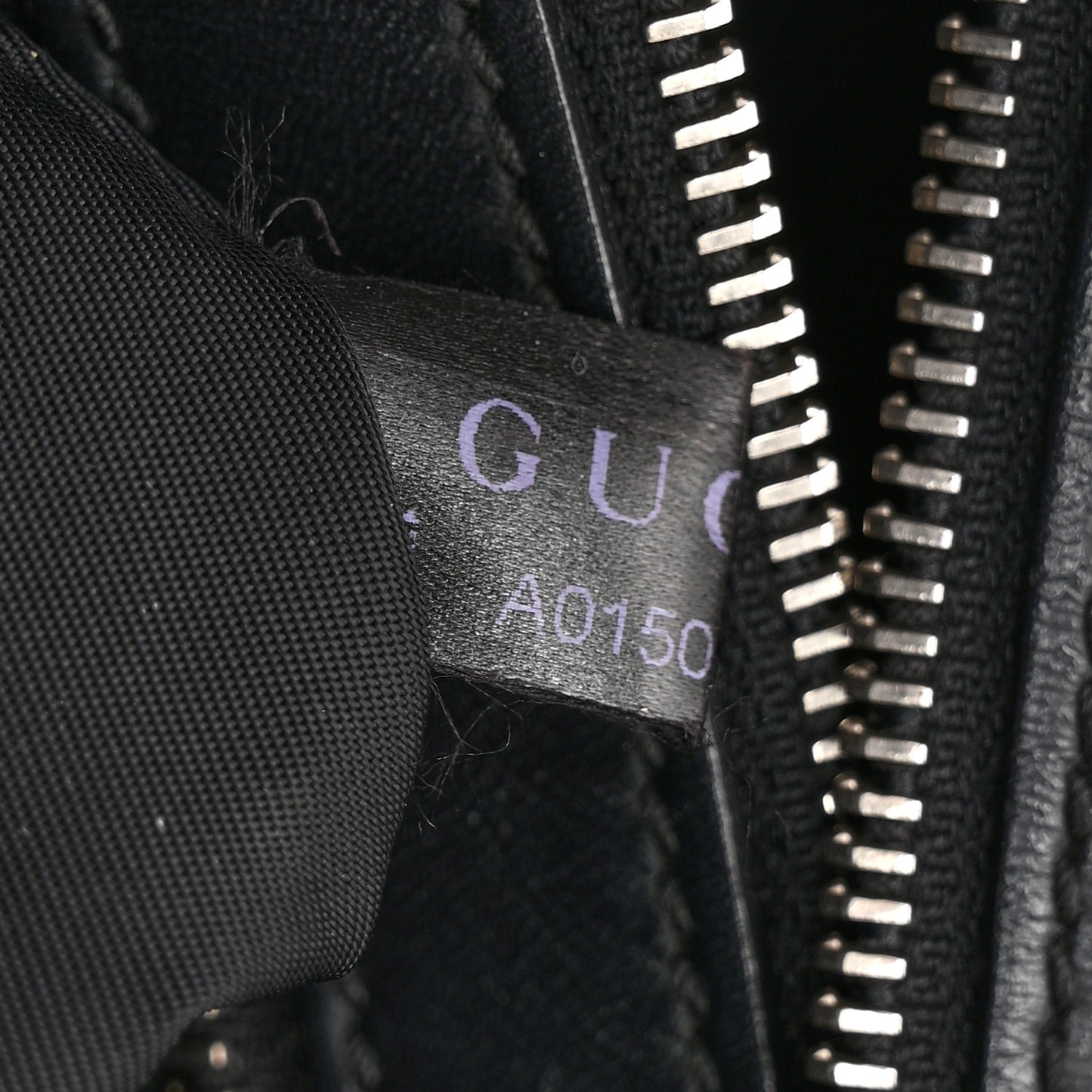 Guccissima Web Belt Bag Black