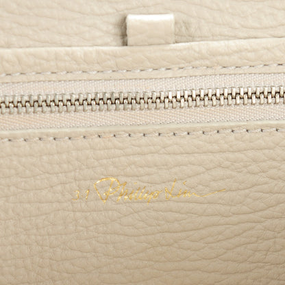 3.1 Phillip Lim 3.1 Textured Calfskin Medium Pashli Satchel Feather 7 of 9