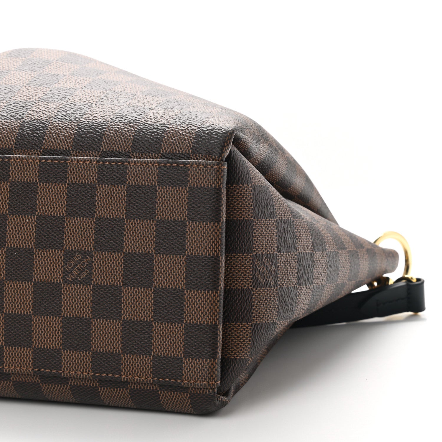 Louis Vuitton Damier Ebene Odeon Tote MM Black 9 of 9