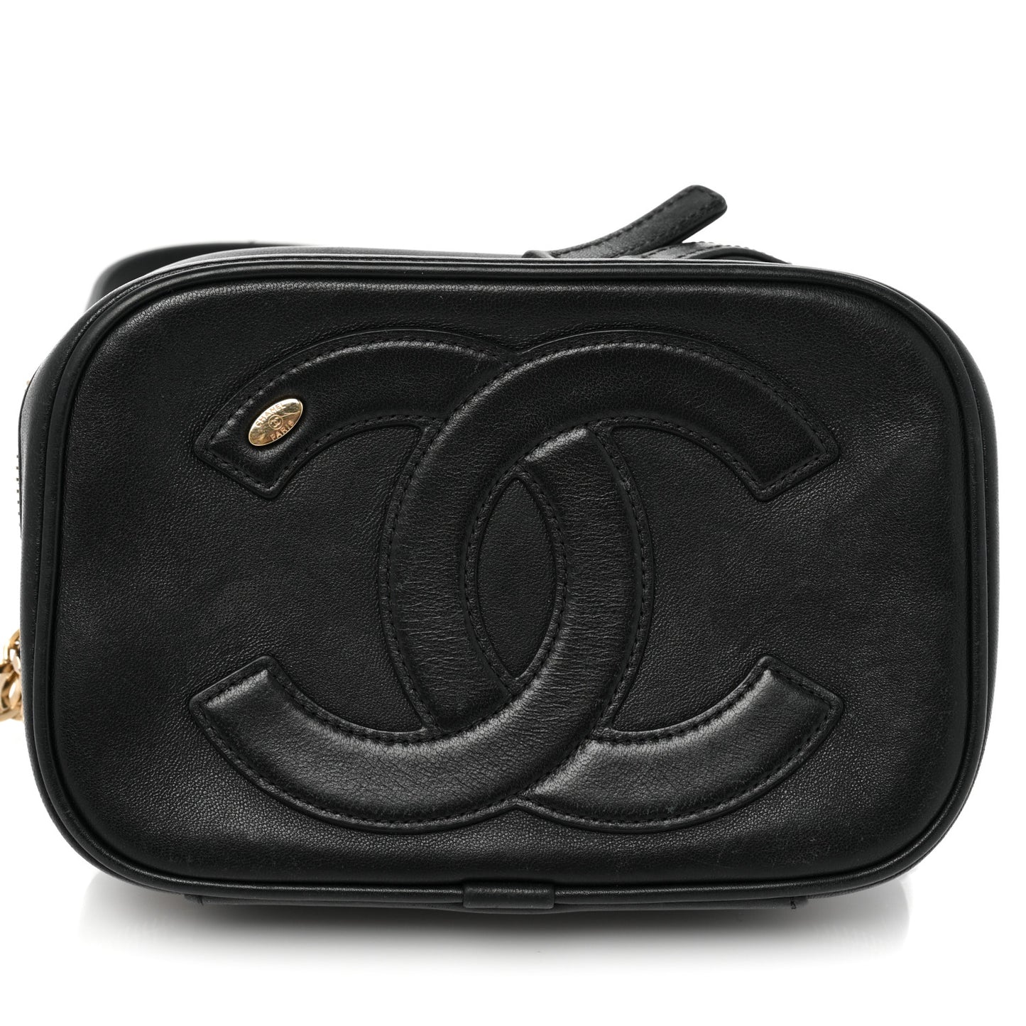 Calfskin CC Mania Camera Case Black