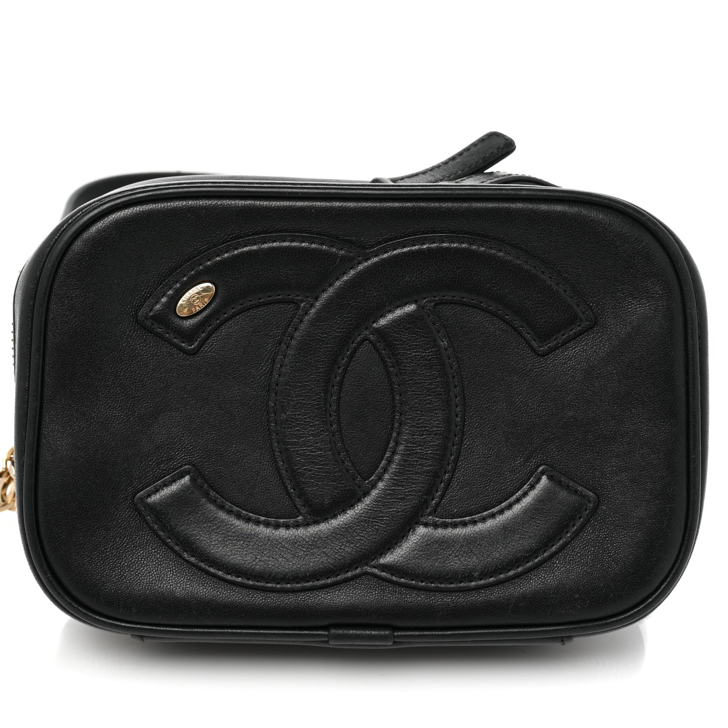 Chanel Calfskin CC Mania Camera Case Black 20 of 20