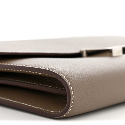 Hermes Evercolor Constance Wallet To Go Etoupe 8 of 10