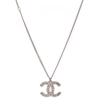 Chanel CC Pendant Necklace Gold 1 of 6