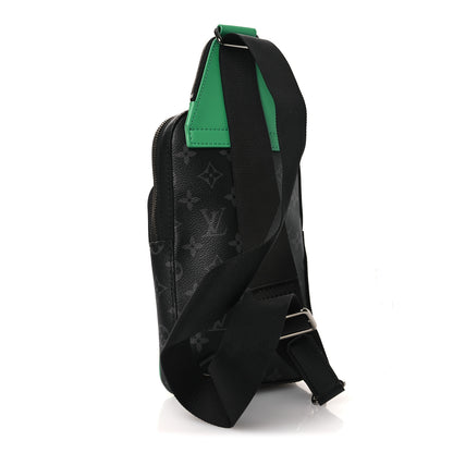 Louis Vuitton Monogram Eclipse Avenue Slingbag PM  Bamboo Green 3 of 9
