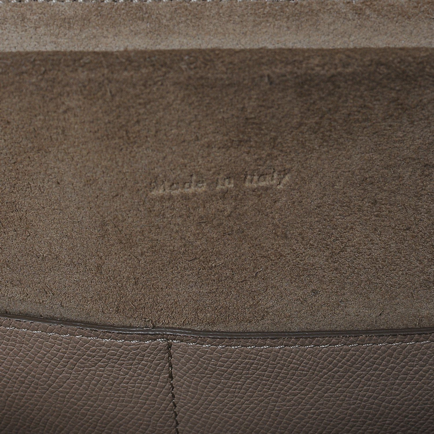 Celine Grained Calfskin Mini Belt Bag Dune 9 of 11