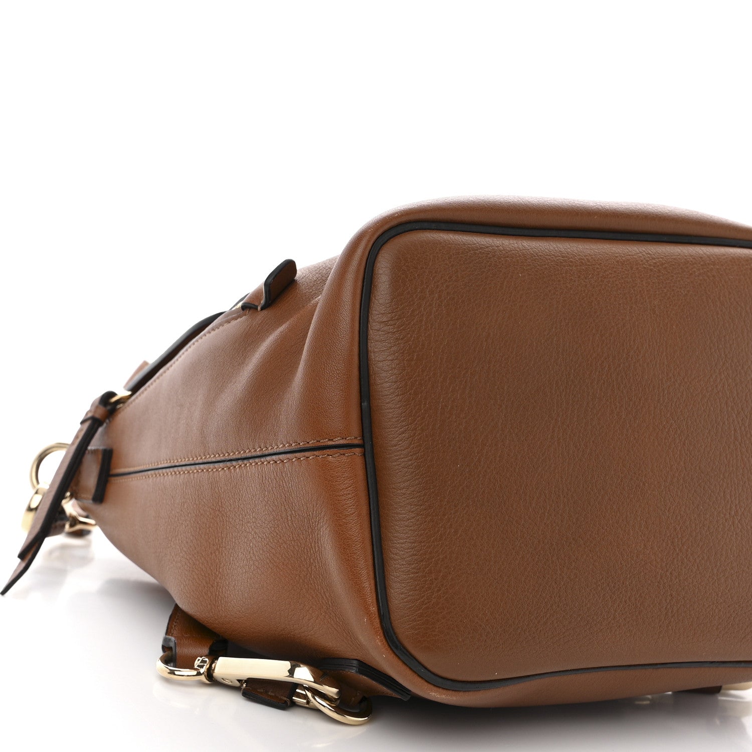 Chloe Suede Calfskin Small Faye Backpack Tan 9 of 12