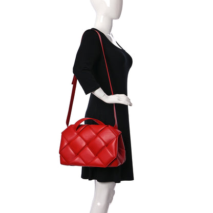 Bottega Veneta Nappa Intreccio Padded Top Handle Shoulder Bag Nail Polish 2 of 13
