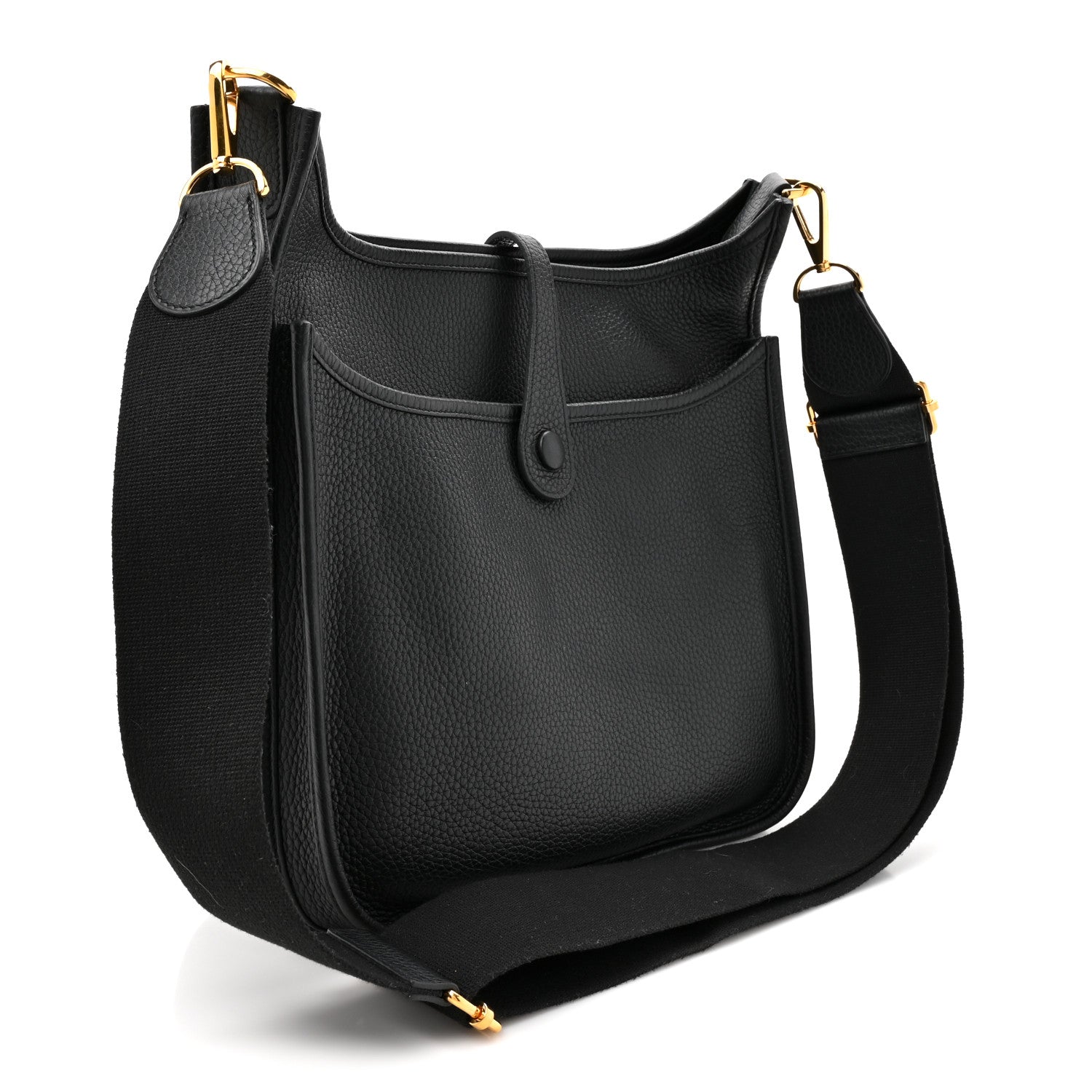 Hermes Taurillon Clemence Evelyne III PM Black 3 of 10