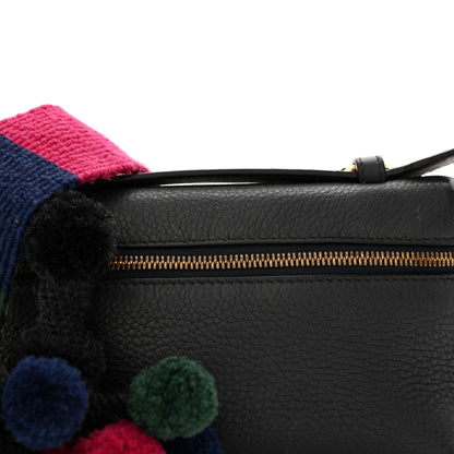 Loro Piana Grained Calfskin L16 Extra Pocket Pouch Navy Blue Multicolor 7 of 11