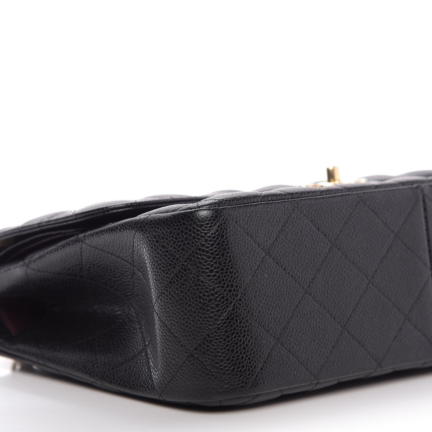 Chanel Caviar Quilted Jumbo Double Flap Black 6 of 10
