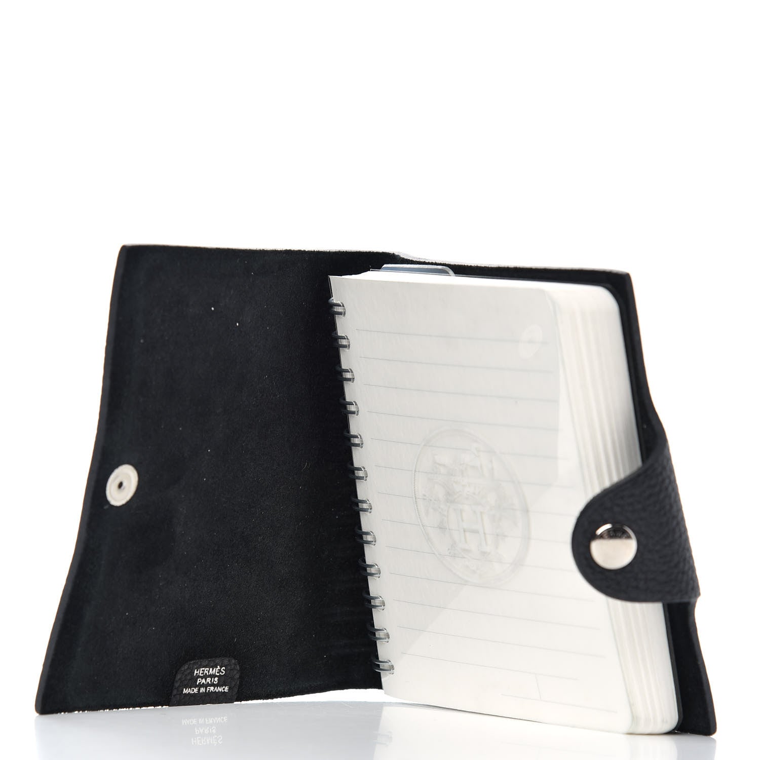 Hermes Togo Ulysse Mini Notebook Black 5 of 6