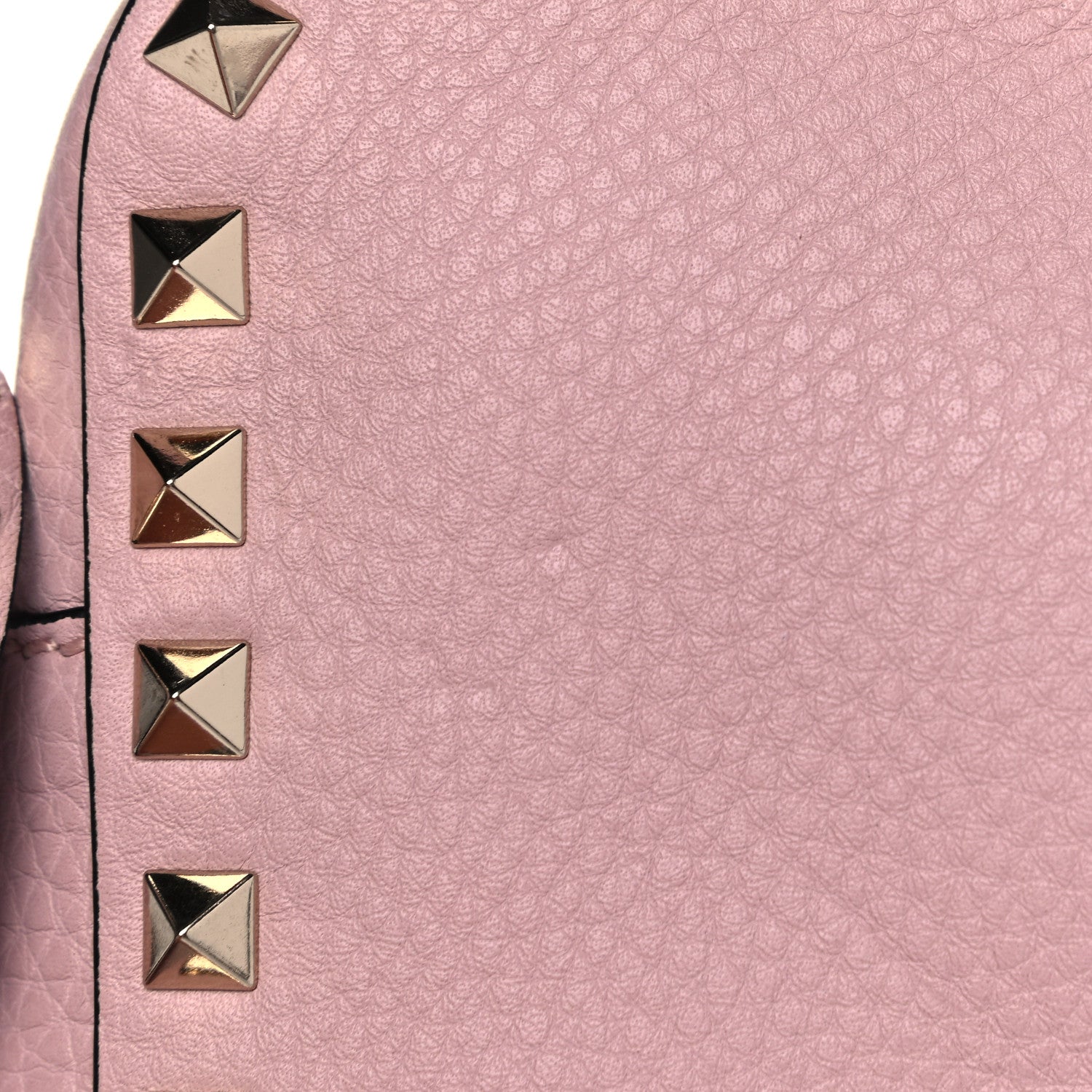 Valentino Garavani Pebbled Calfskin Rockstud Camera Crossbody Bag Cipria 6 of 6