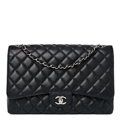 Chanel Caviar Quilted Maxi Single Flap Black 1 of 16