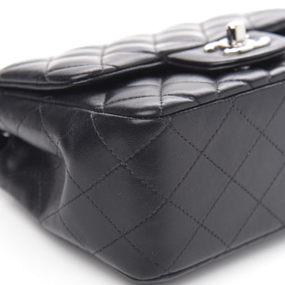 Chanel Lambskin Quilted Mini Square Flap Black 8 of 15