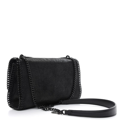 Stella McCartney Shaggy Deer Falabella Messenger Black 3 of 8