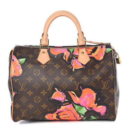 Louis Vuitton Monogram Roses Speedy 30 1 of 9