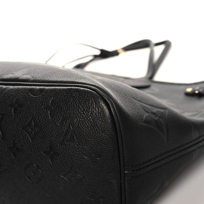 Louis Vuitton Empreinte Monogram Giant Neverfull MM Black 12 of 14