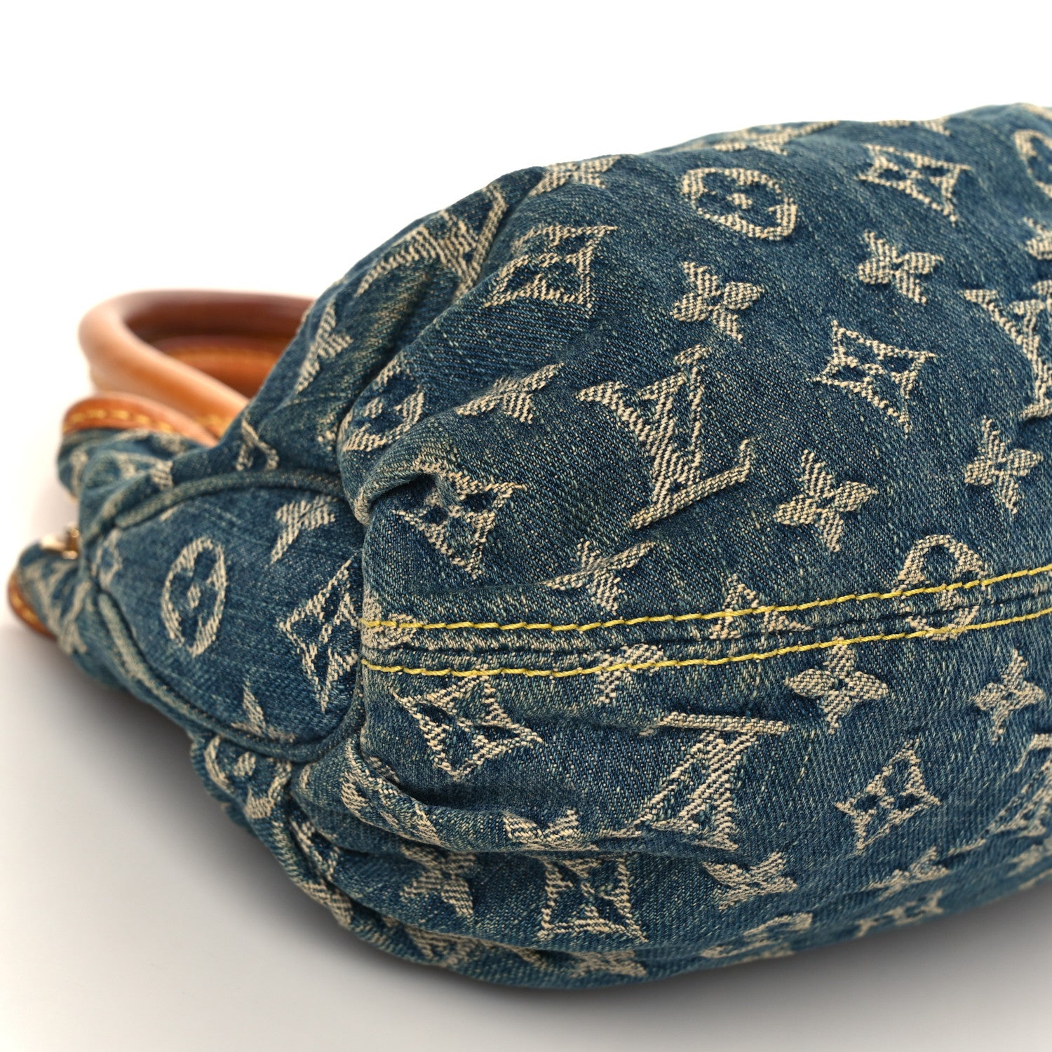 Louis Vuitton Monogram Denim Pleaty Blue 7 of 11