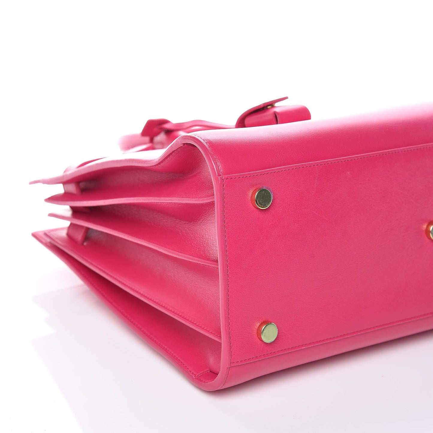 Calfskin Small Sac De Jour Lipstick Fuchsia
