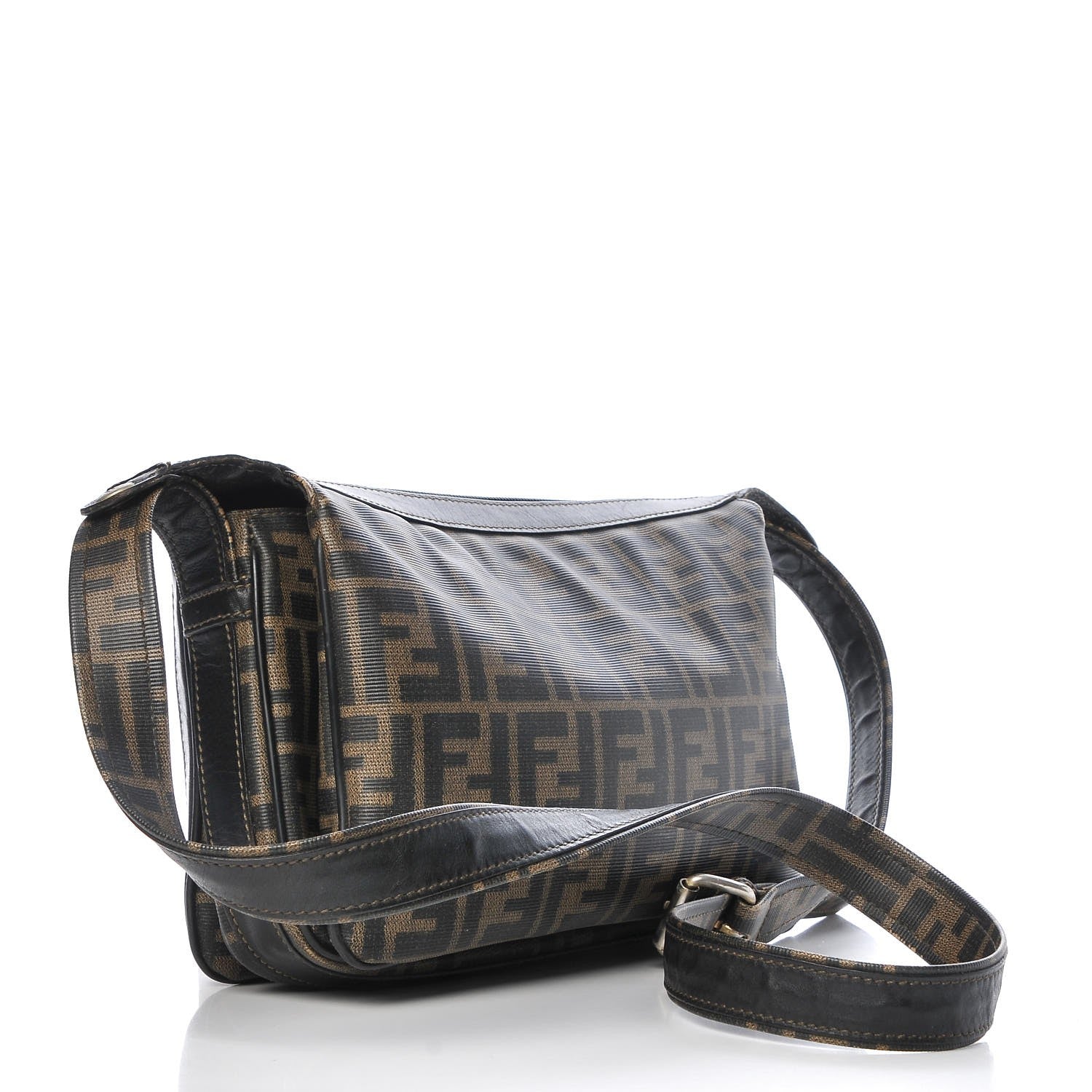 Fendi Zucca Spalmati Crossbody Bag Tobacco 3 of 10