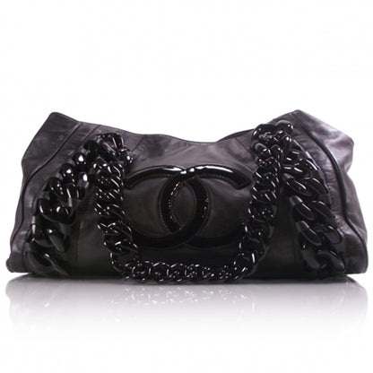 Chanel Leather Modern Chain Shopper Tote 1 of 12