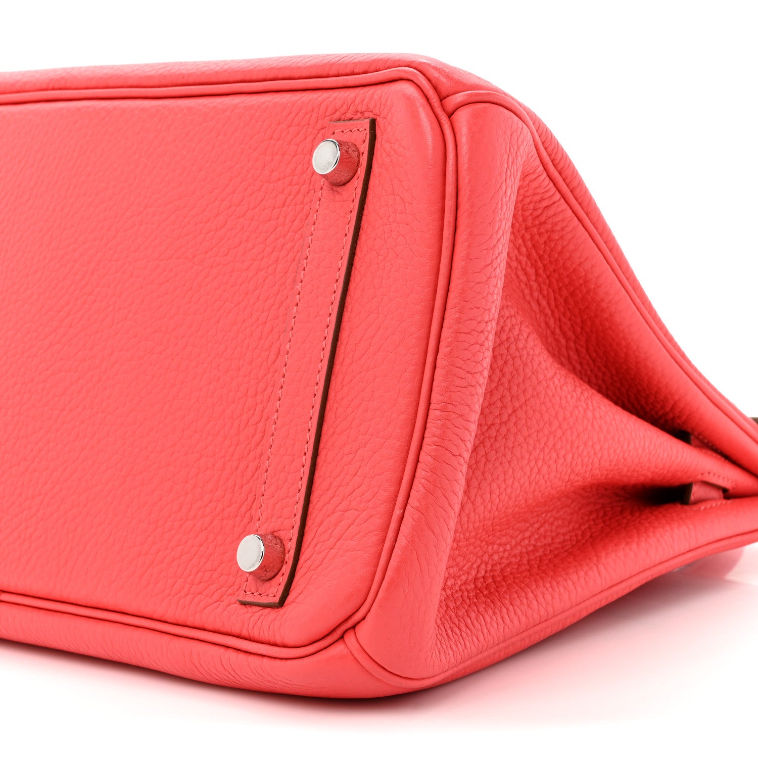 Hermes Taurillon Clemence Birkin 30 Rose Jaipur 9 of 17