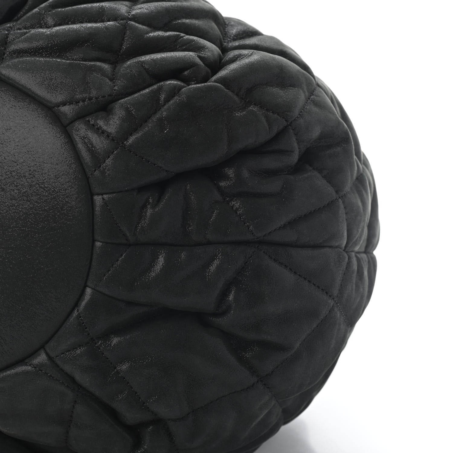 Chanel Iridescent Calfskin Quilted Large In The Mix Tote Black 8 of 8