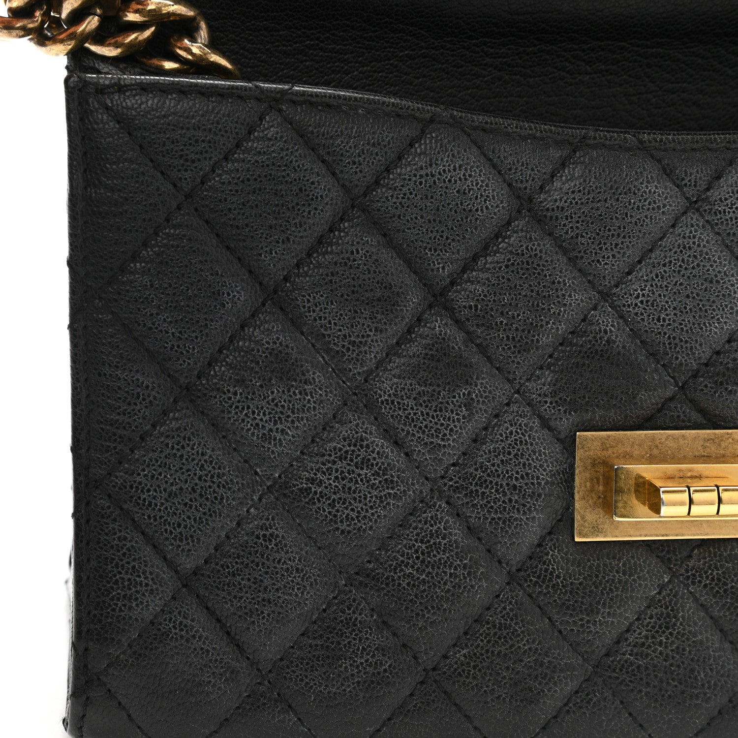 Chanel Goatskin Quilted Rita Flap Black 12 of 12