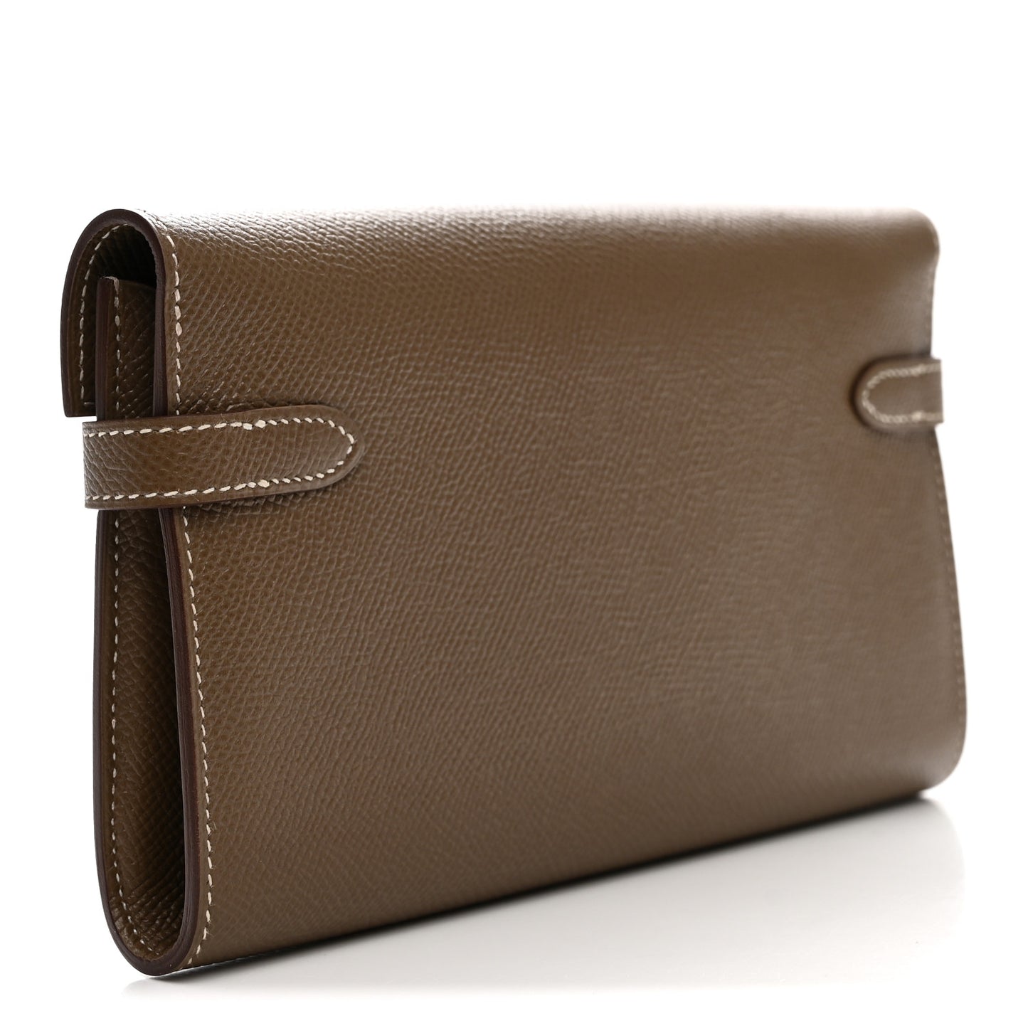 Epsom Kelly Longue Wallet Etoupe
