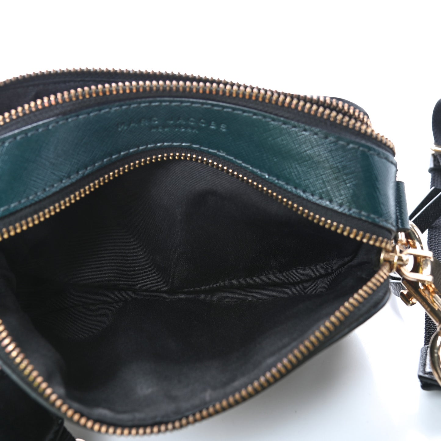 Saffiano Small Snapshot Camera Bag Black Multi