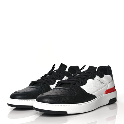 Givenchy Calfskin Wing Low Top Sneakers 45 Black 3 of 8