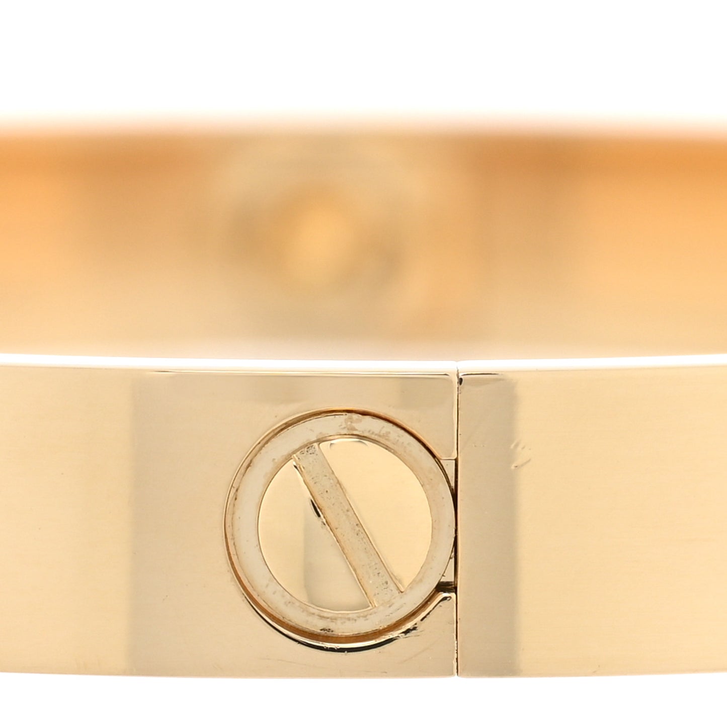 18K Yellow Gold LOVE Bracelet 17