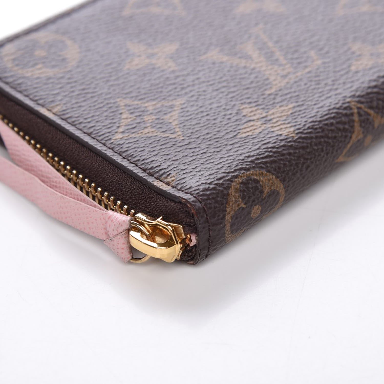 Louis Vuitton Monogram Clemence Wallet Rose Ballerine 10 of 24