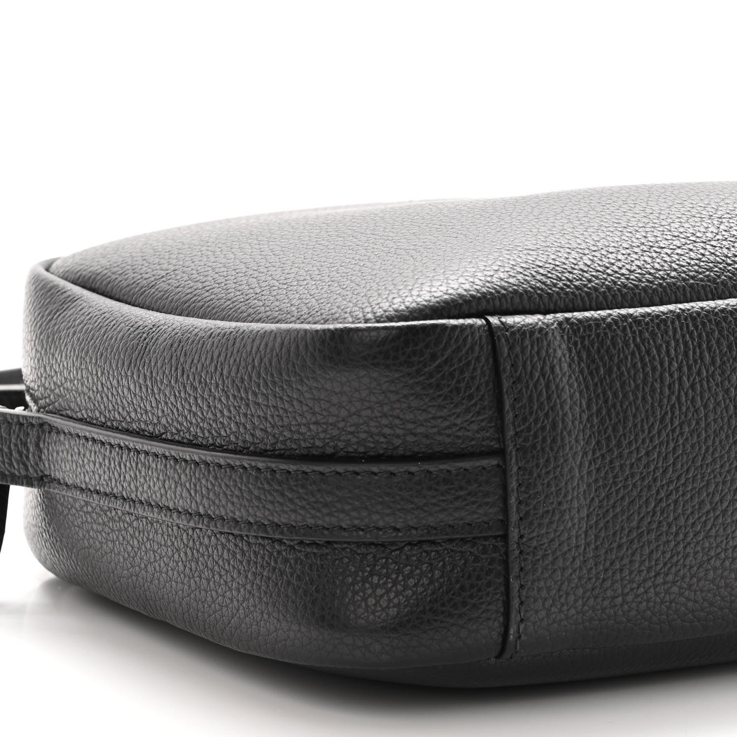 Balenciaga Calfskin Logo M Everyday Camera Bag Black 9 of 10
