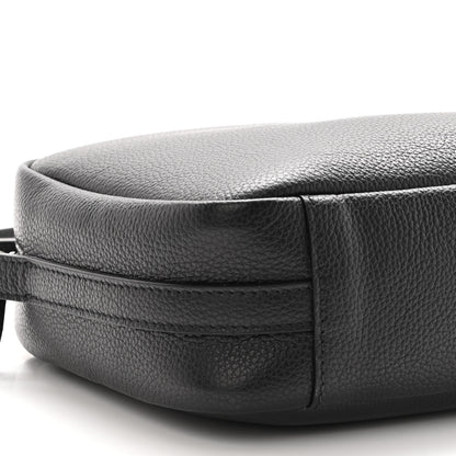 Balenciaga Calfskin Logo M Everyday Camera Bag Black 9 of 10