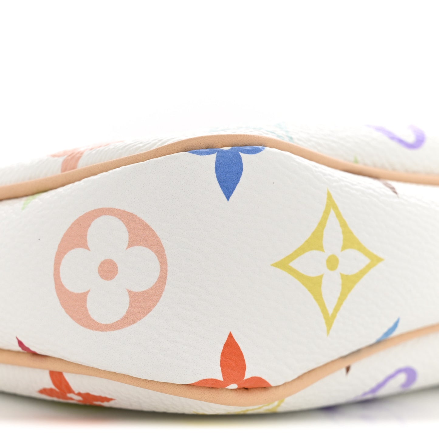LV X TM Monogram Multicolor Pochette Accessories White