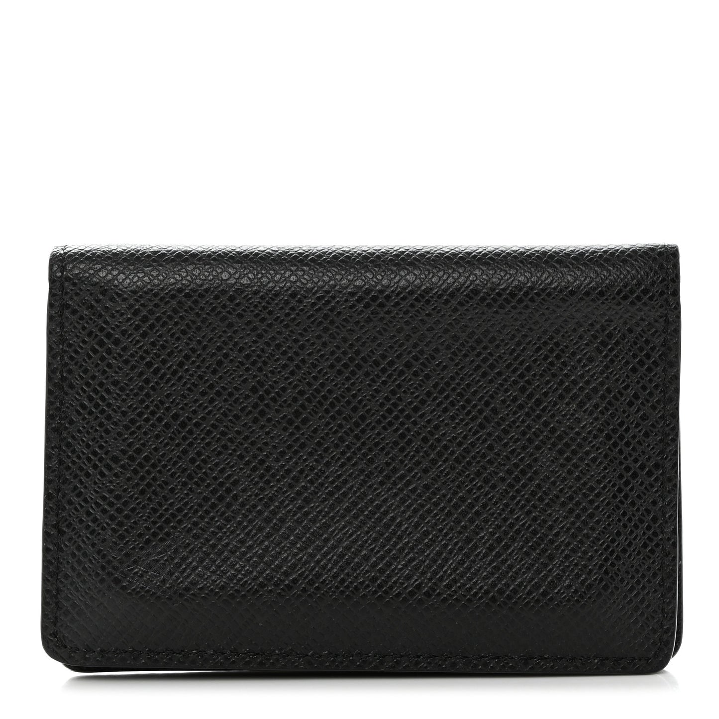 LOUIS VUITTON Taiga Pocket Organizer NM Black