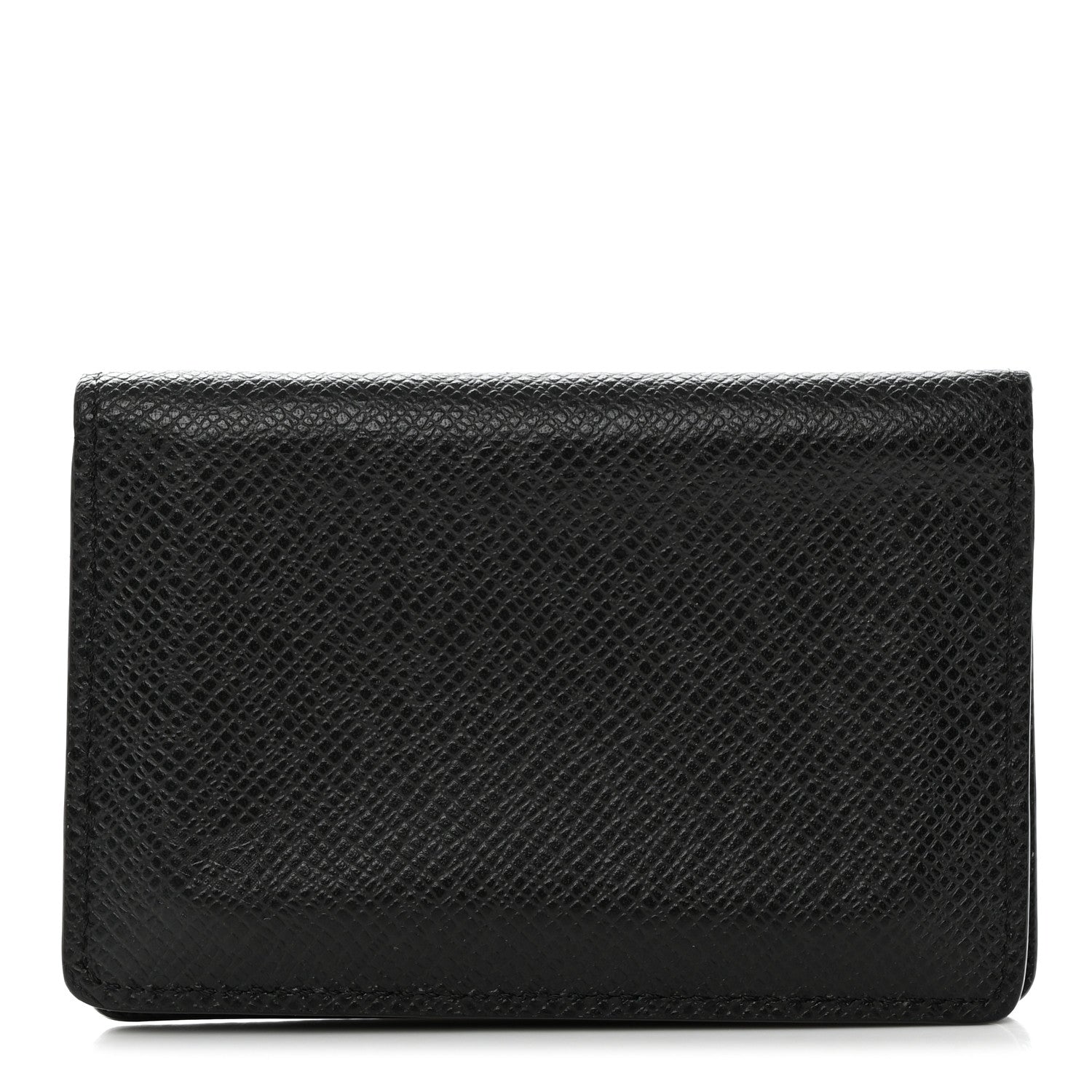 Louis Vuitton LOUIS VUITTON Taiga Pocket Organizer NM Black 1 of 7