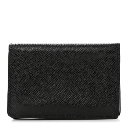 Louis Vuitton LOUIS VUITTON Taiga Pocket Organizer NM Black 1 of 7