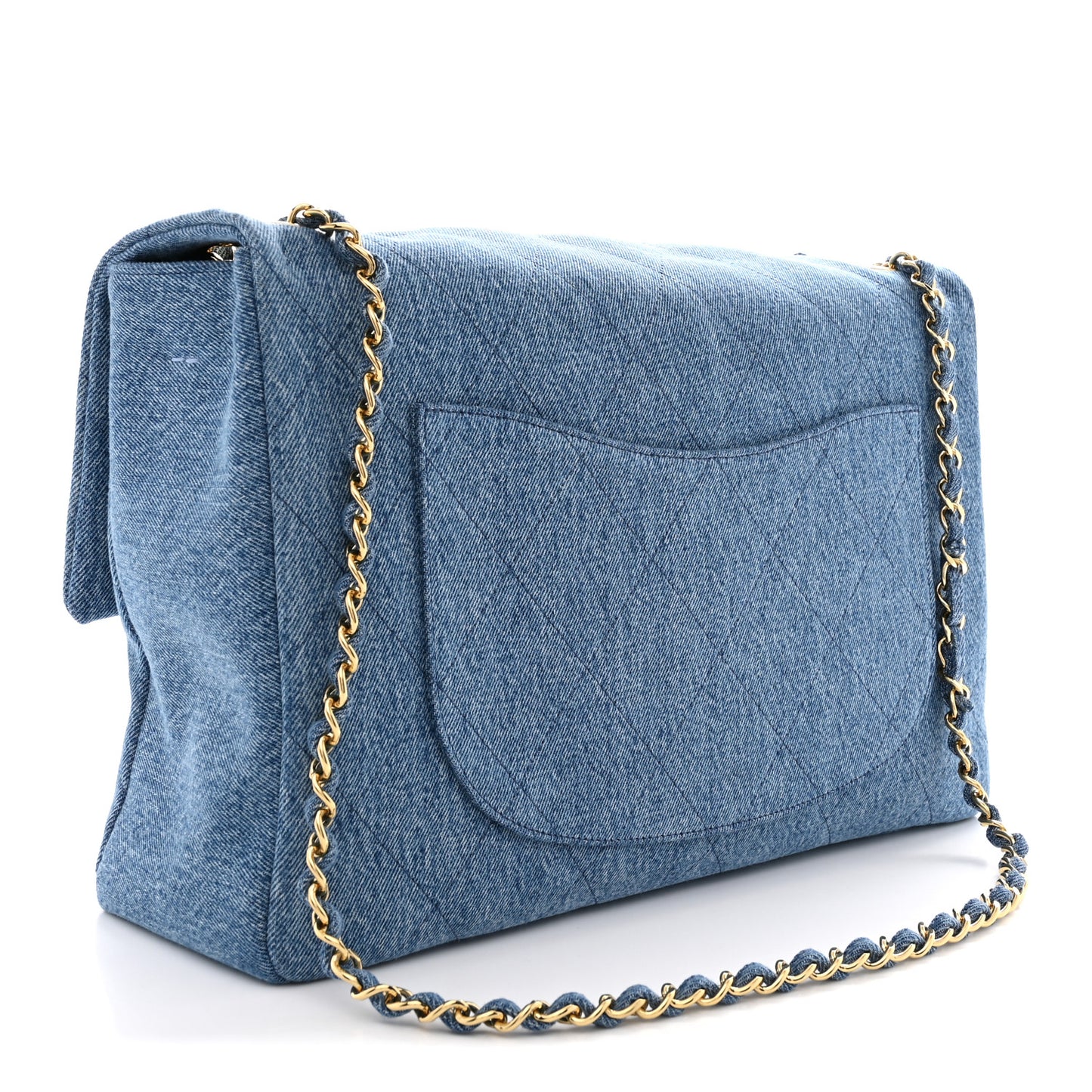 Denim Souplissimo Maxi Flap Blue
