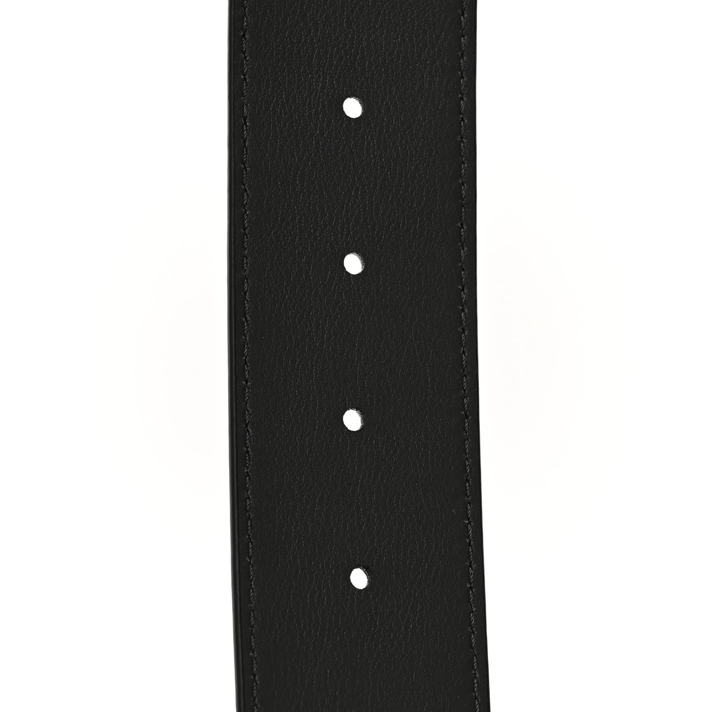 Calfskin 40mm Damier LV Initiales Reversible Belt 85 34 Gray Black
