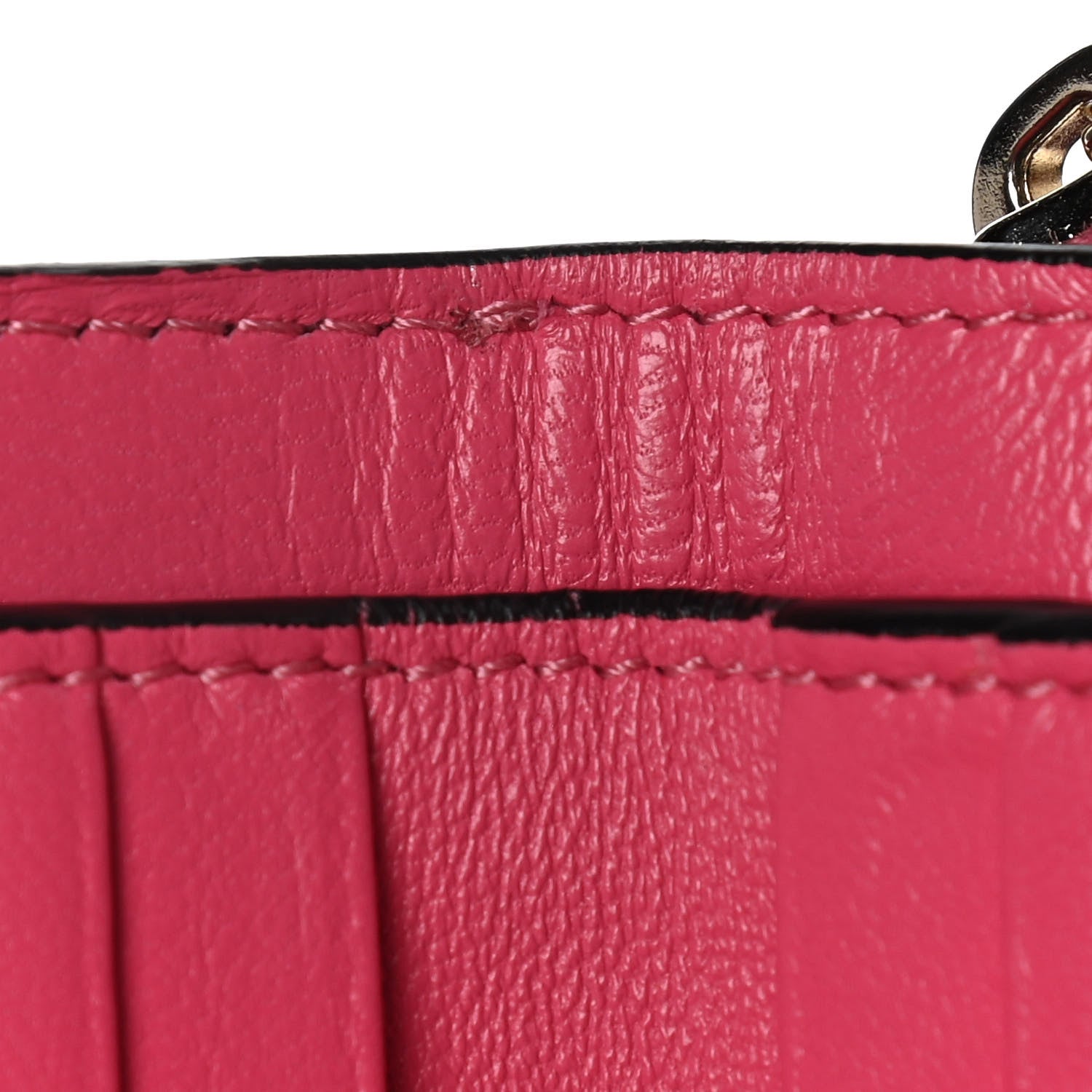 Valentino Garavani Nappa Rockstud Spike Compact Zip Around Wallet Shadow Pink 21 of 23